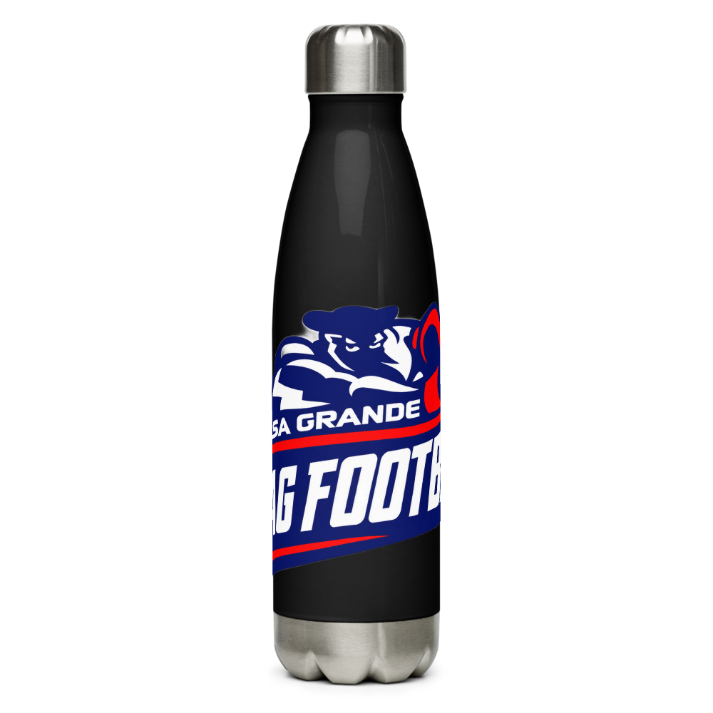Bolsa Grande Flag Football Stainless Steel Water Bottle