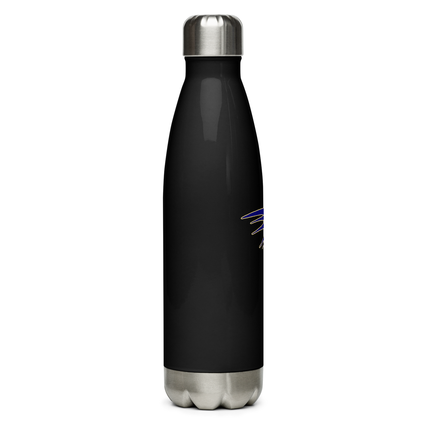 Del Norte Football Stainless steel water bottle