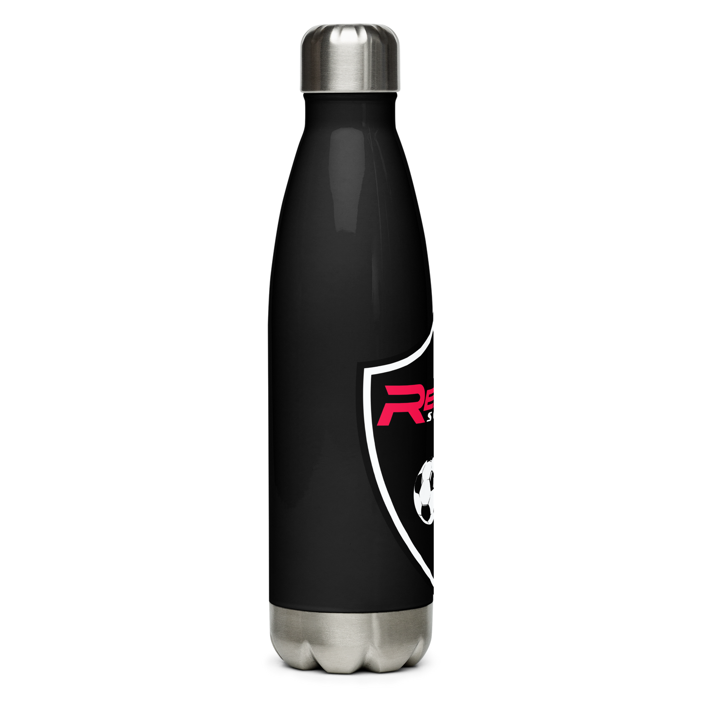 Rebels Soccer Stainless steel water bottle