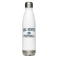 Del Norte Football Stainless steel water bottle