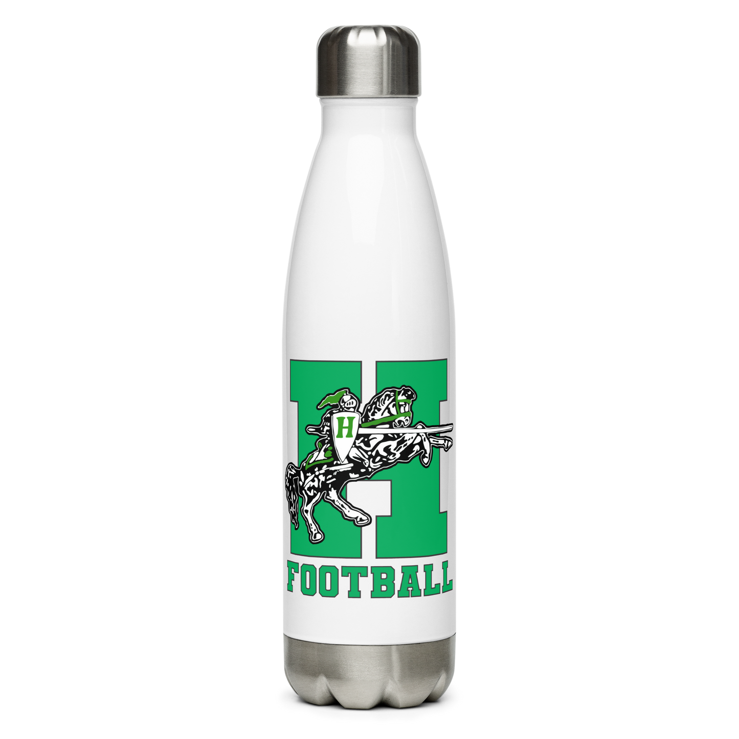 Hilltop Football Stainless steel water bottle