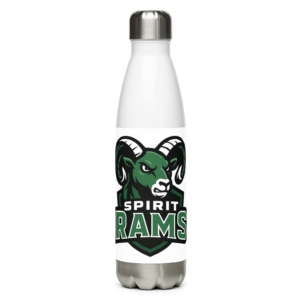 Spirit Rams - Stainless Steel Water Bottle