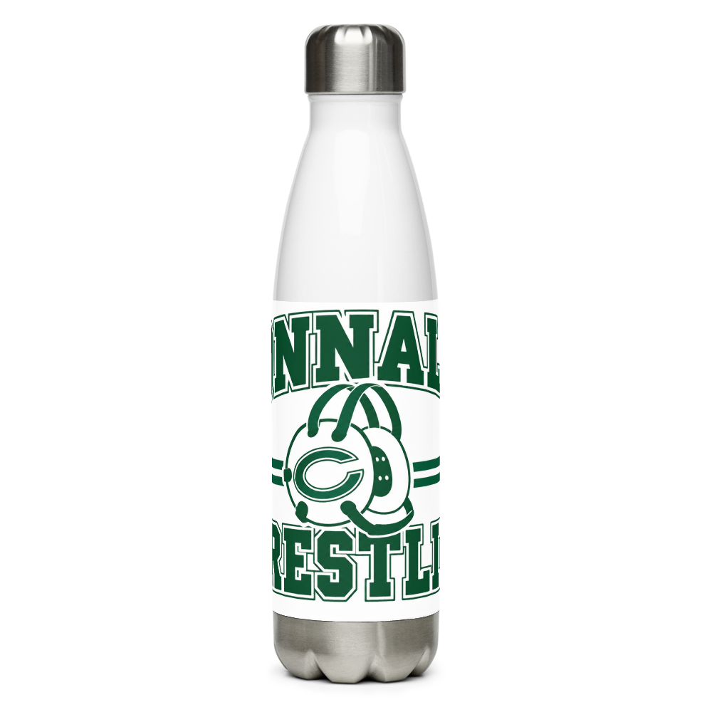 Connally Wrestling - Stainless Steel Water Bottle