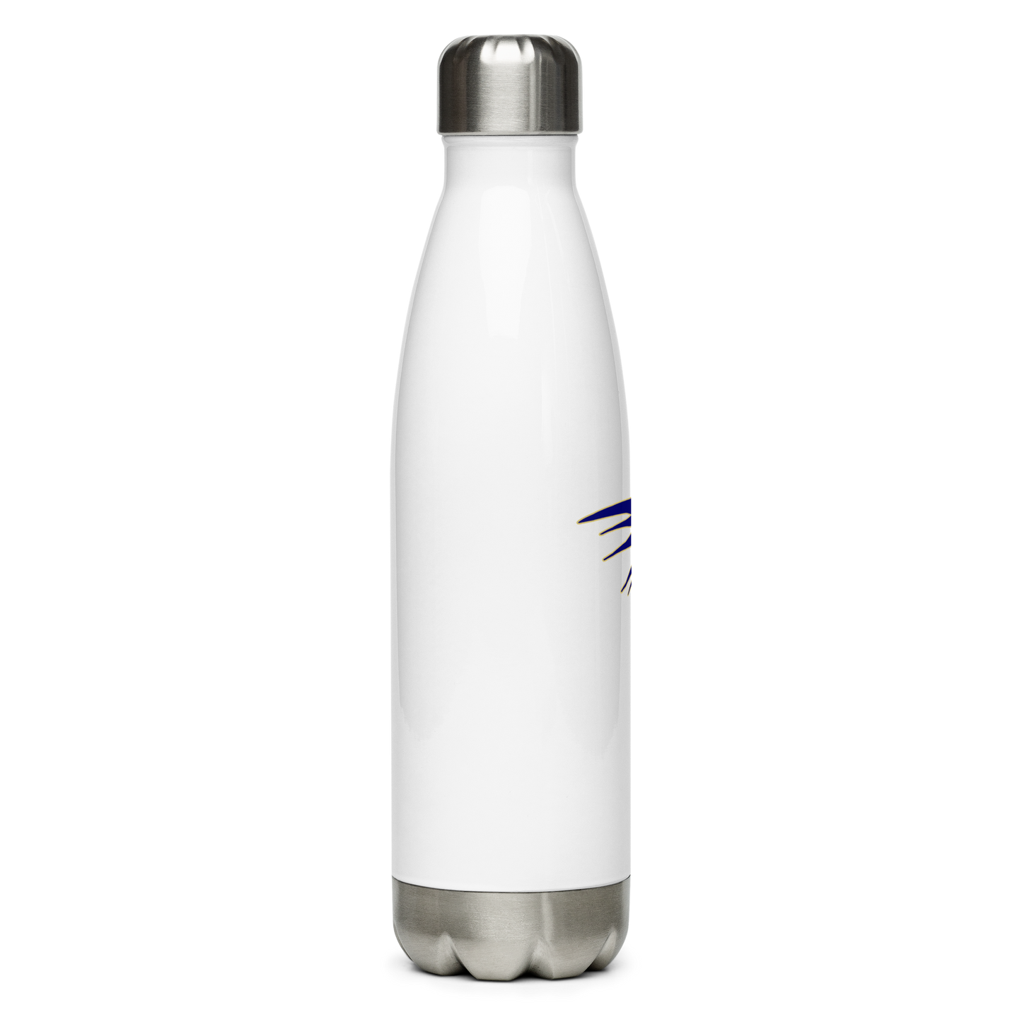 Del Norte Football Stainless steel water bottle