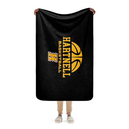 Hartnell Basketball Sherpa blanket