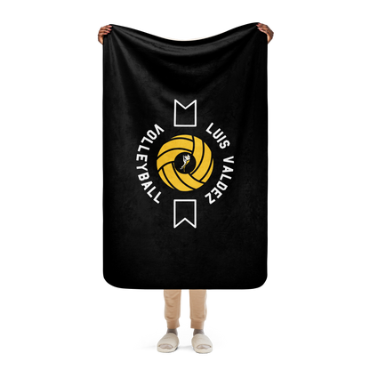 Luis Valdez Volleyball Sherpa blanket