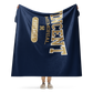Vincent Memorial Football Sherpa blanket