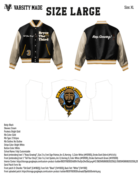 Redo #6374 w/Modifications - Size Large