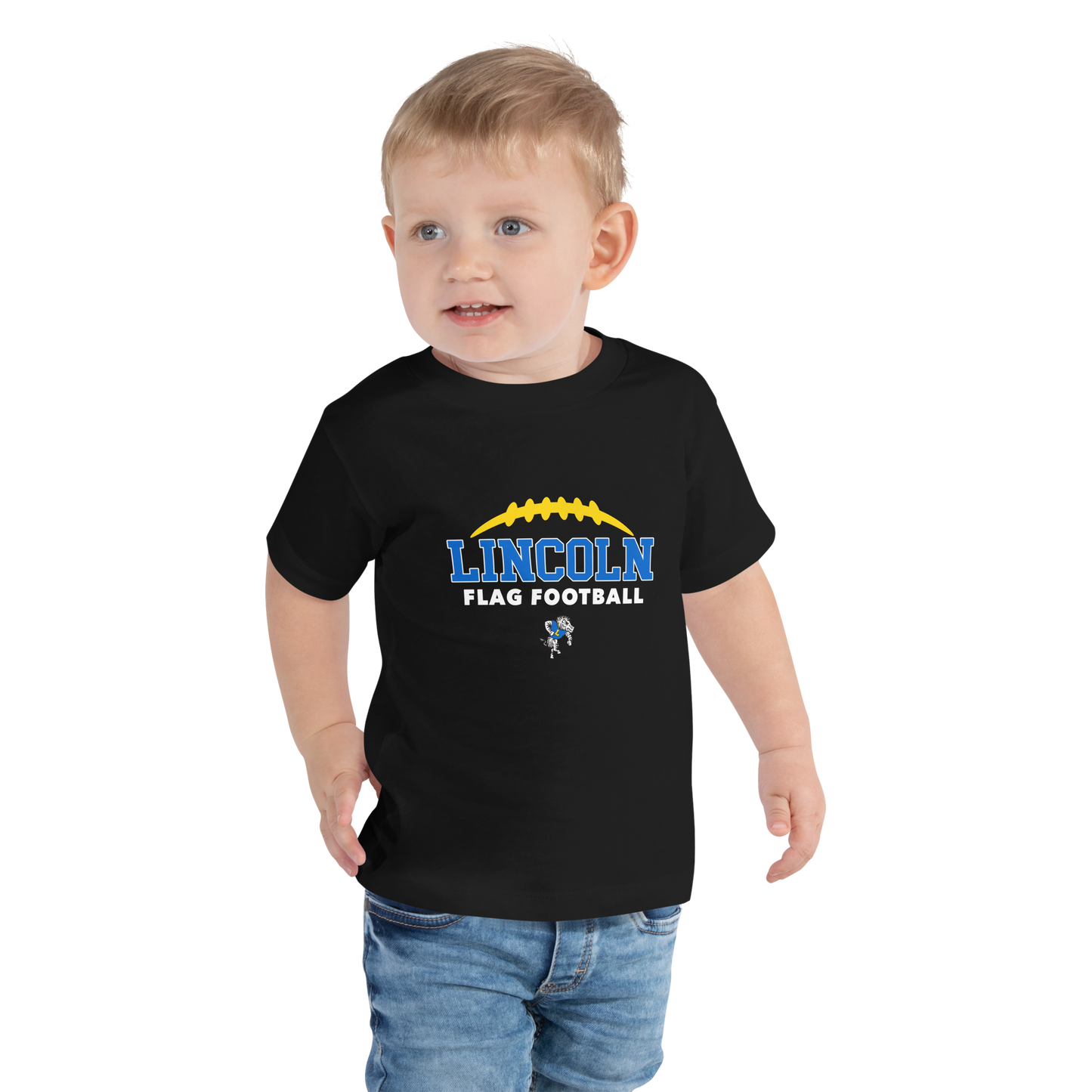 Lincoln Flag Football Toddler Tee