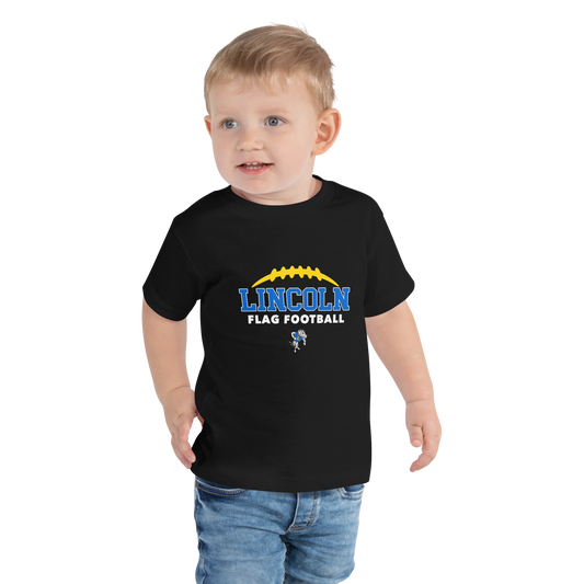 Lincoln Flag Football Toddler Tee