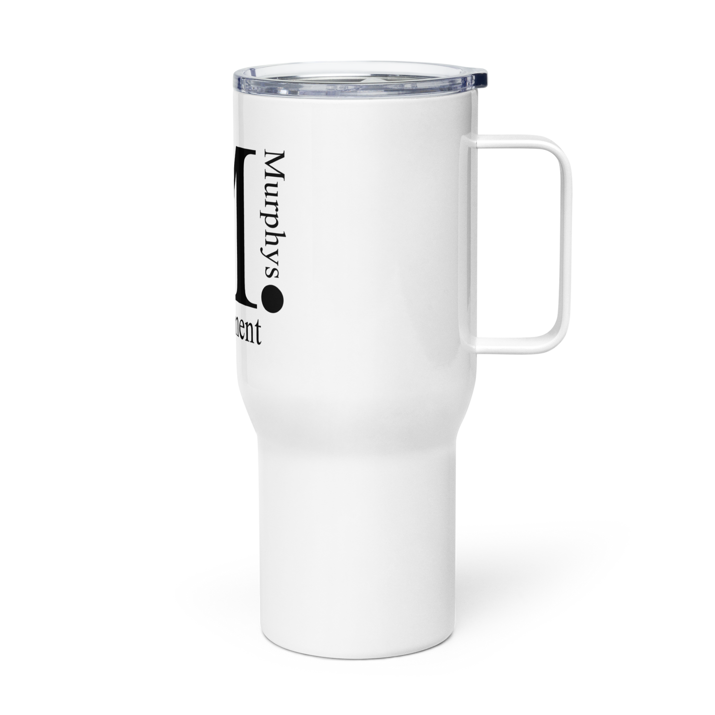 Murphys Entertainment Travel mug with a handle