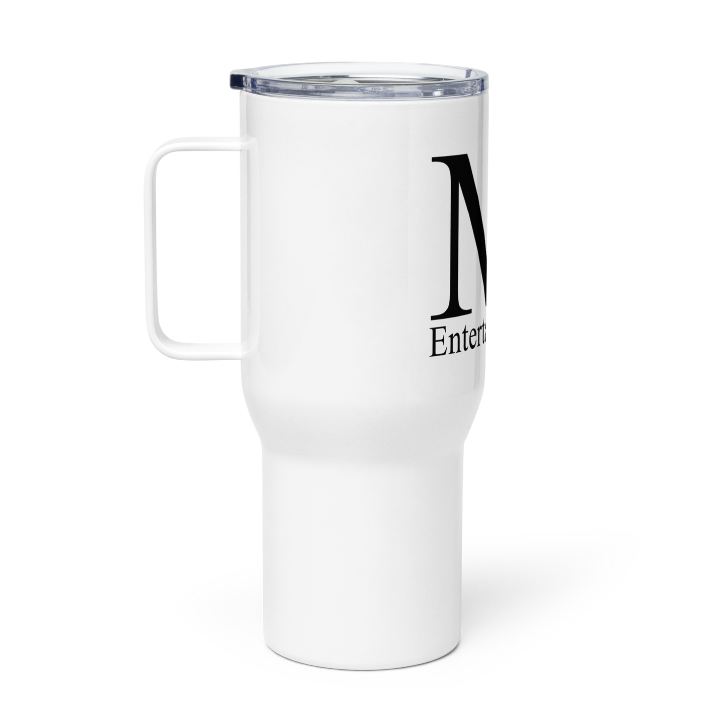 Murphys Entertainment Travel mug with a handle