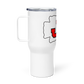 Jennings High School Travel Mug with a Handle
