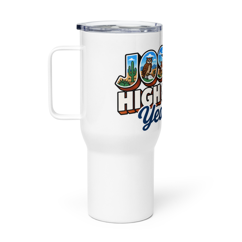 JHS Yearbook Travel Mug with a Handle