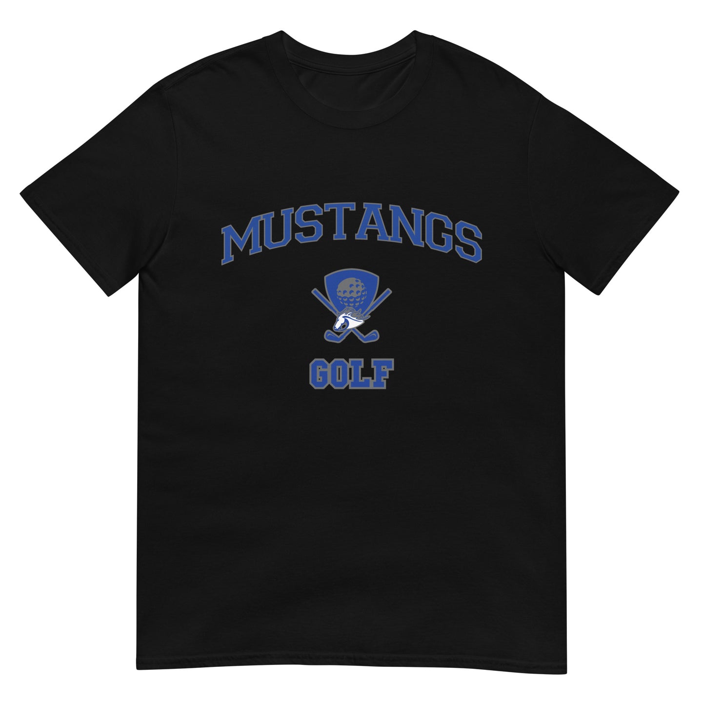 Mustang Golf Short-Sleeve Unisex T-Shirt