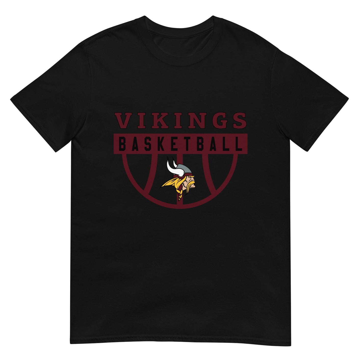 Viking Basketball Short-Sleeve Unisex T-Shirt