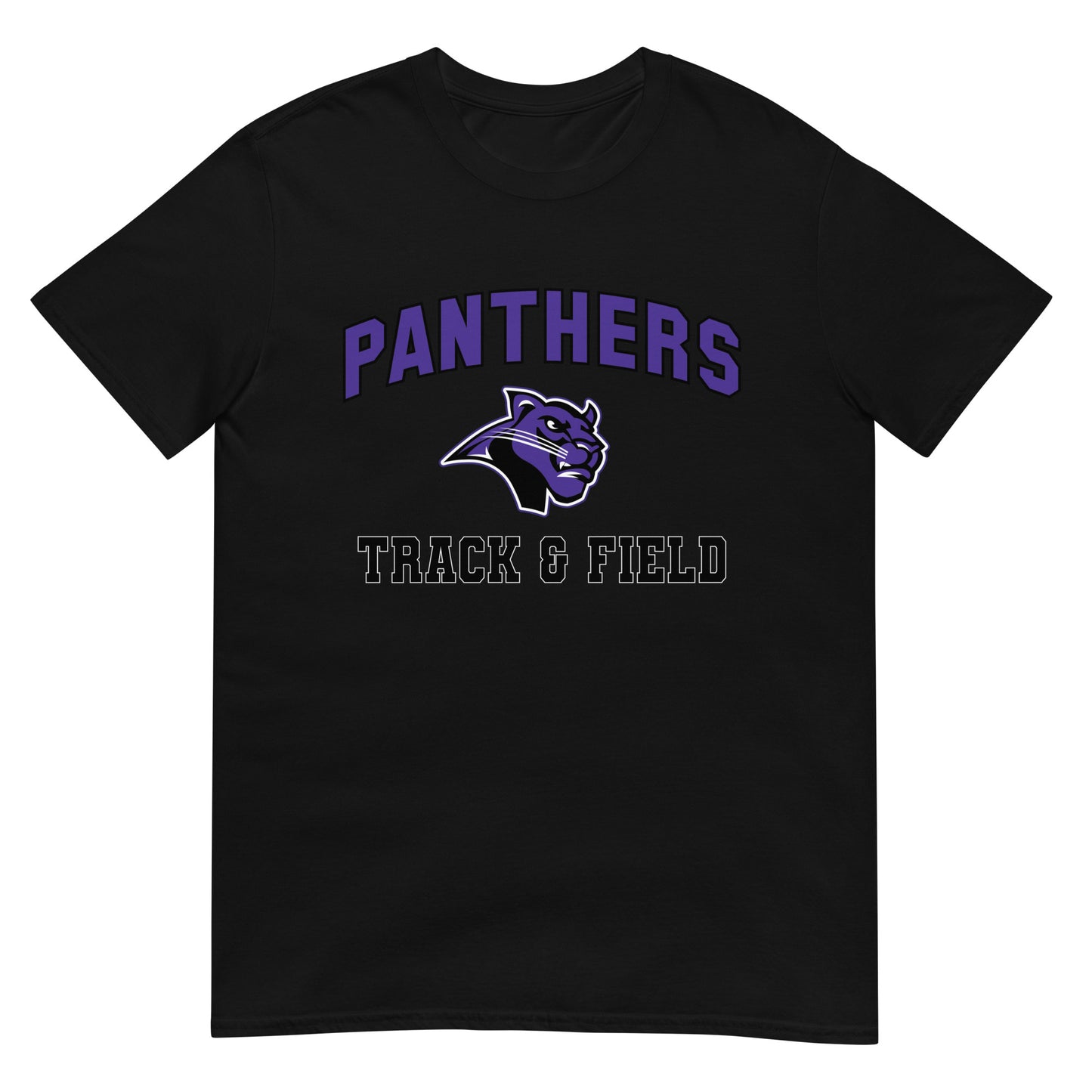 Panthers Track Short-Sleeve Unisex T-Shirt