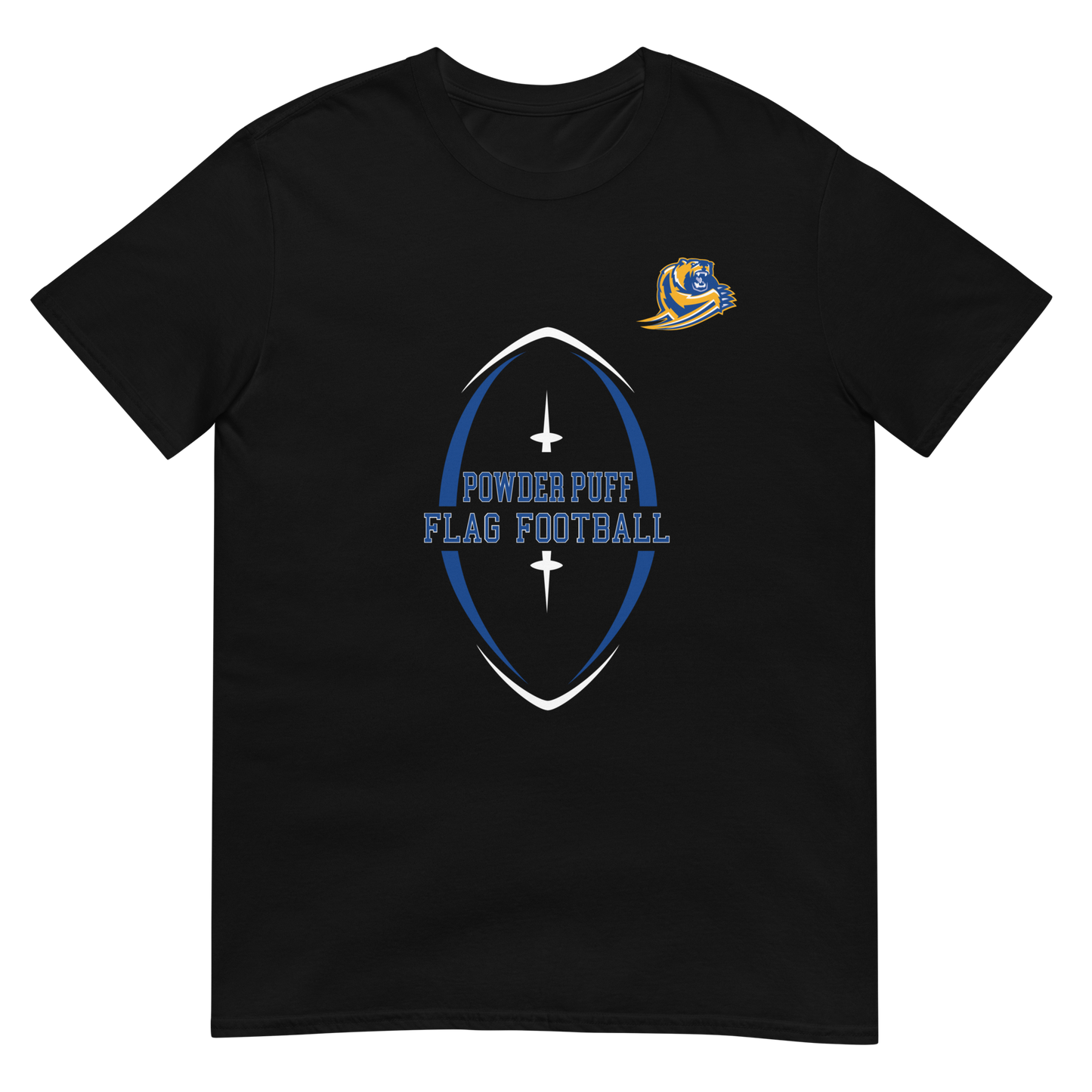 Powder Puff Flag Football Short-Sleeve Unisex T-Shirt