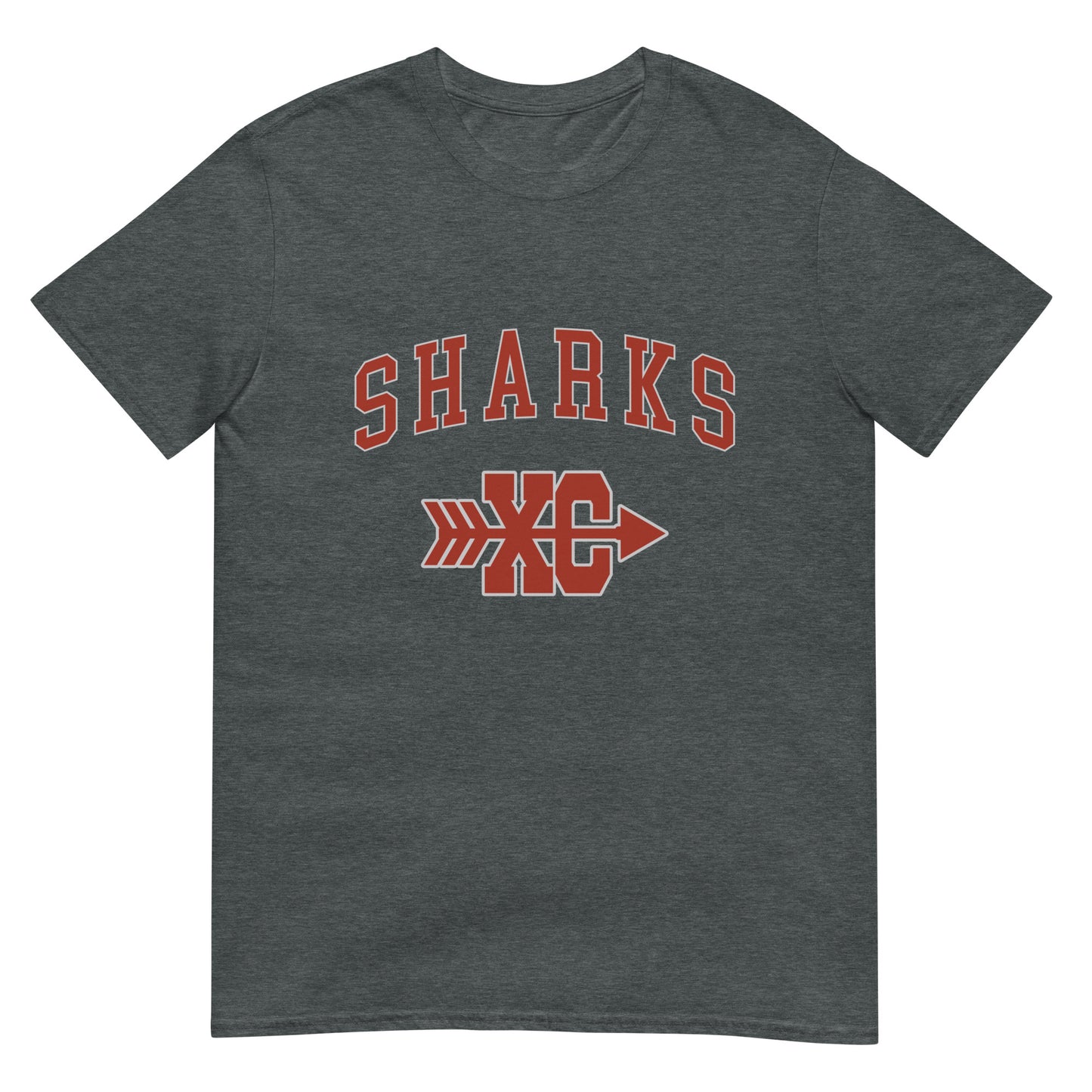 Sharks Cross Country Short-Sleeve Unisex T-Shirt