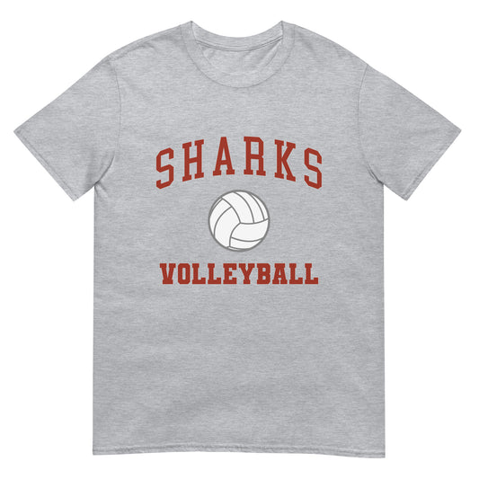 Sharks Volleyball Short-Sleeve Unisex T-Shirt