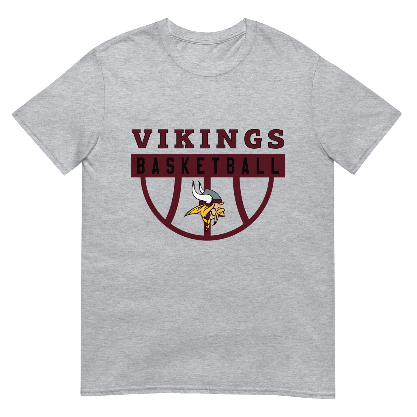 Viking Basketball Short-Sleeve Unisex T-Shirt