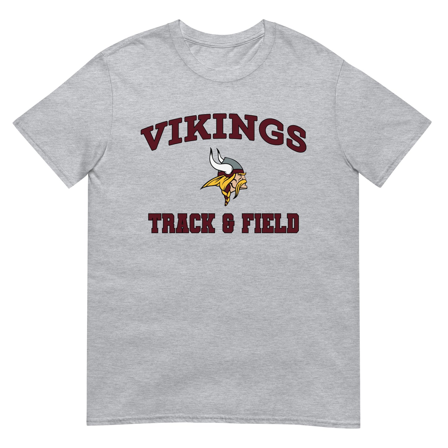 Vikings Track Short-Sleeve Unisex T-Shirt