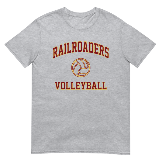 Railroaders Volleyball Short-Sleeve Unisex T-Shirt