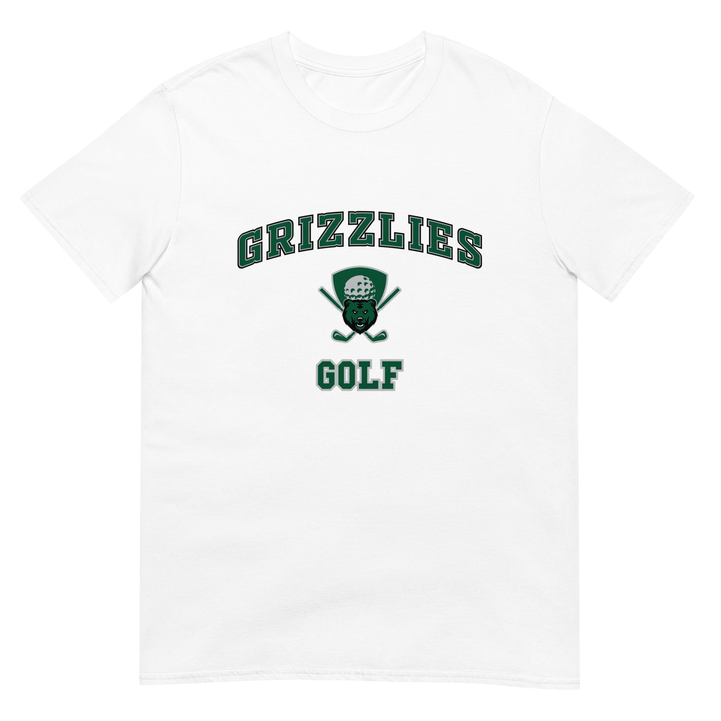 Grizzlies Golf Short-Sleeve Unisex T-Shirt