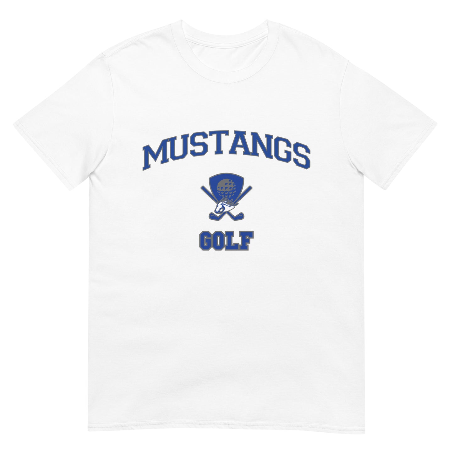 Mustang Golf Short-Sleeve Unisex T-Shirt