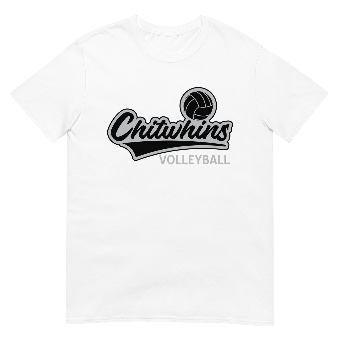 Chitwins Middle s Volleyball Short-Sleeve Unisex T-Shirt