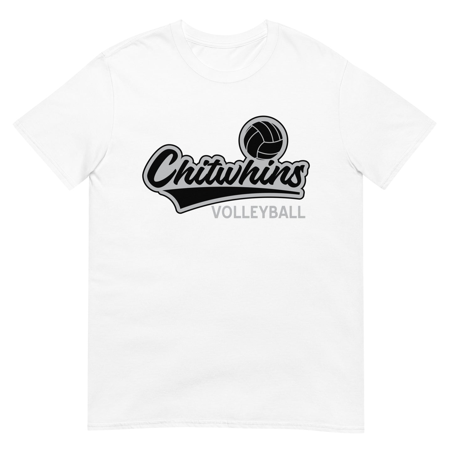 Chitwhins Middle s Volleyball Short-Sleeve Unisex T-Shirt