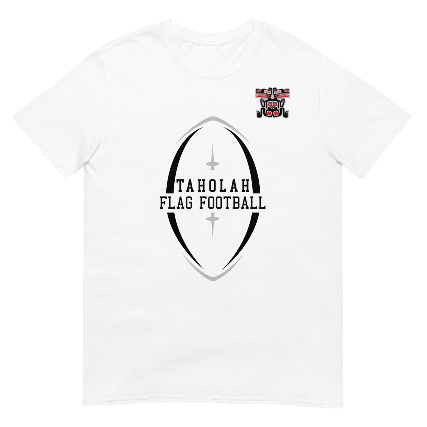 Taholah Middle s Flag Football Short-Sleeve Unisex T-Shirt