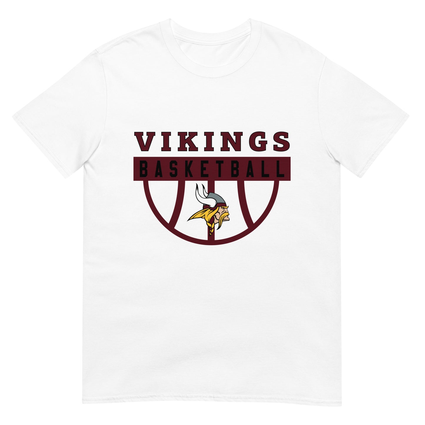 Viking Basketball Short-Sleeve Unisex T-Shirt