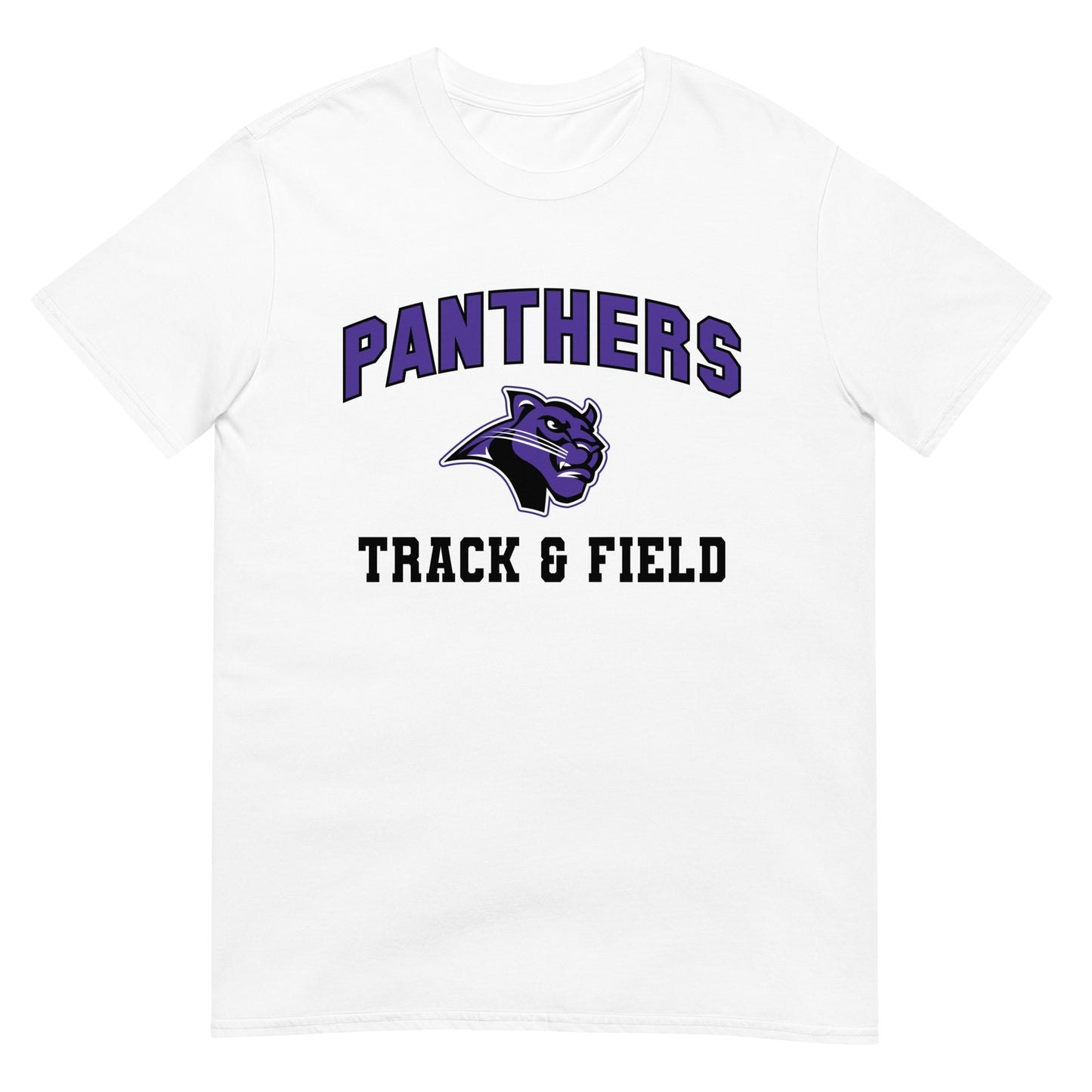 Panthers Track Short-Sleeve Unisex T-Shirt