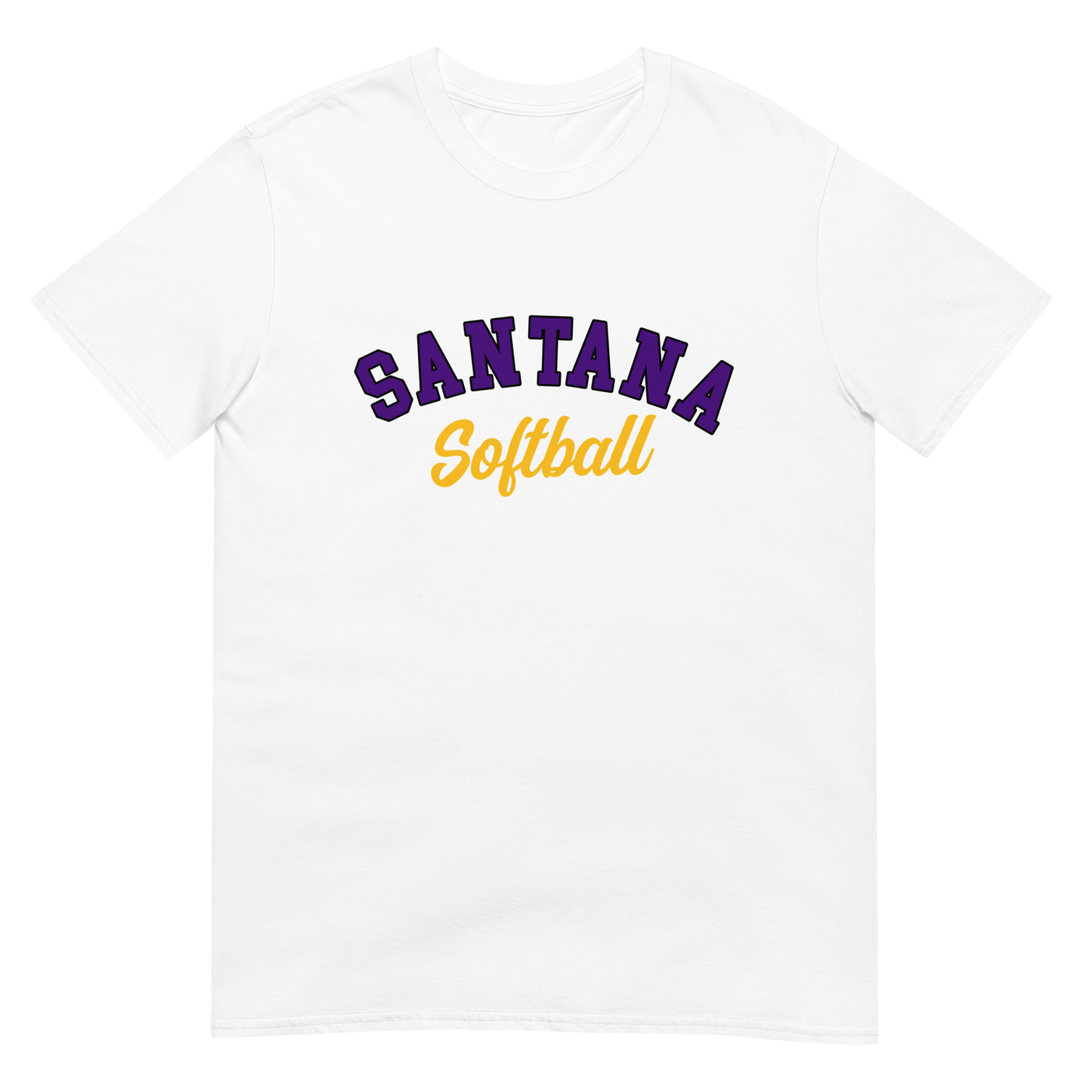 Santana Softball  Short-Sleeve Unisex T-Shirt