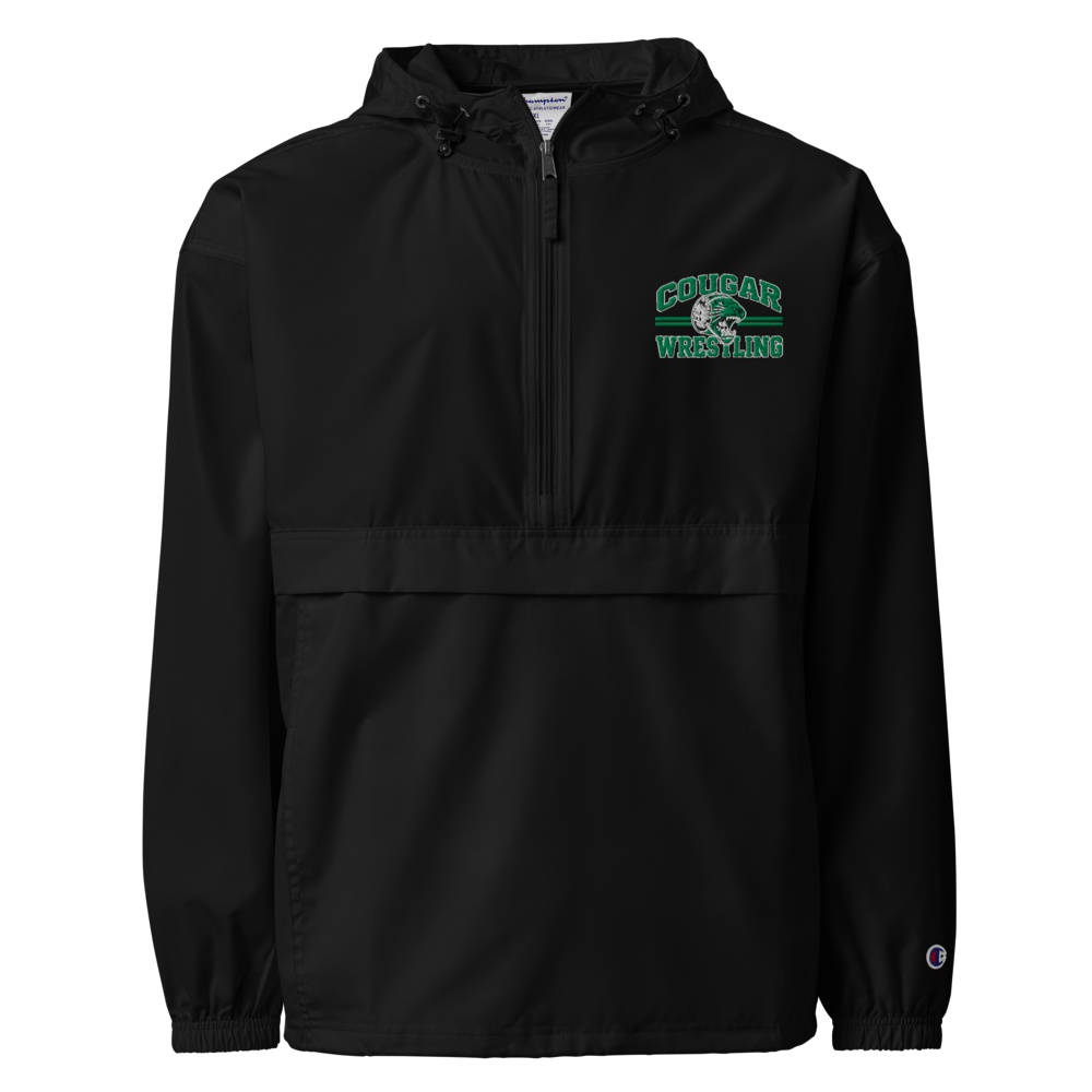 Cougar Wrestling - Embroidered Champion Packable Jacket