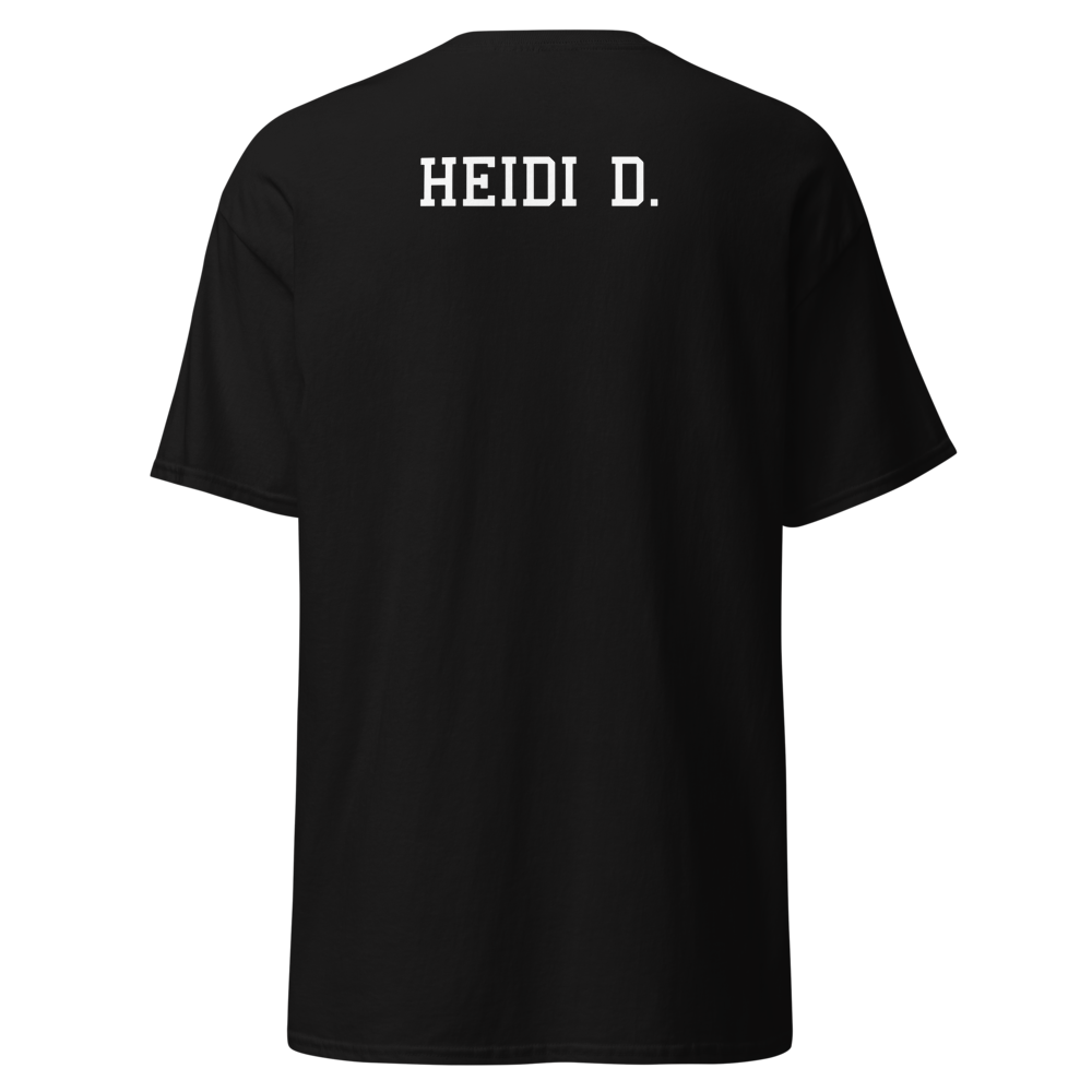 Everett Alvarez Volleyball Player T-Shirt "HEIDI D."