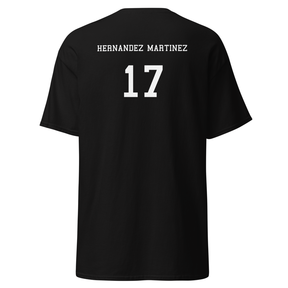Hoover Fall Sports '26 Player T-Shirt "HERNANDEZ MARTINEZ"