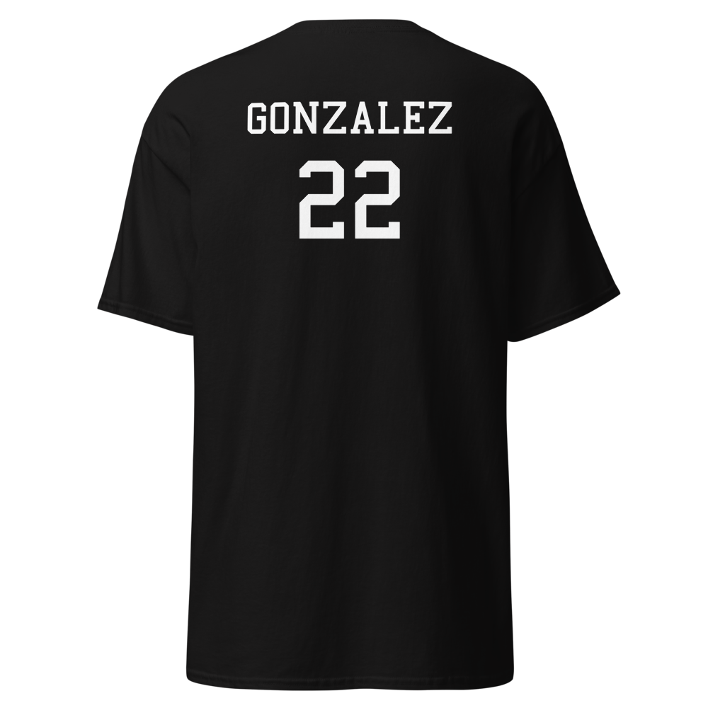 Hoover Fall Sports '26 Player T-Shirt "GONZALEZ"