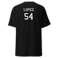 Pajaro Valley School Jacket Program- 2026 Player T-Shirt "LOPEZ"