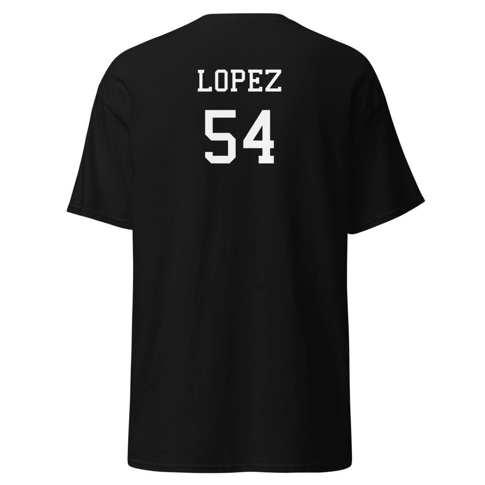 Pajaro Valley School Jacket Program- 2026 Player T-Shirt "LOPEZ"