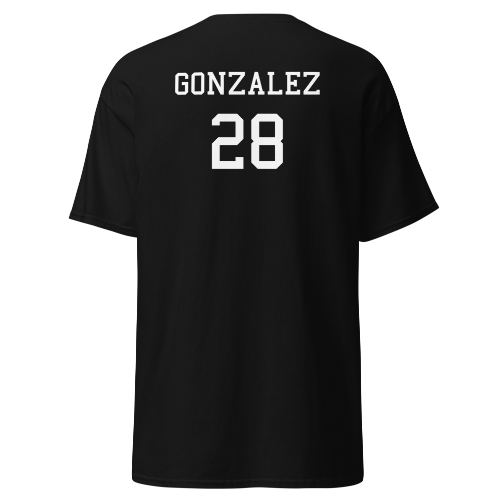 Pajaro Valley School Jacket Program- 2026 Player T-Shirt "GONZALEZ"