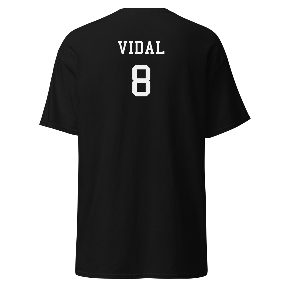 Pajaro Valley School Jacket Program- 2026 Player T-Shirt "VIDAL"