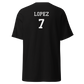 Pajaro Valley School Jacket Program- 2026 Player T-Shirt "LOPEZ"