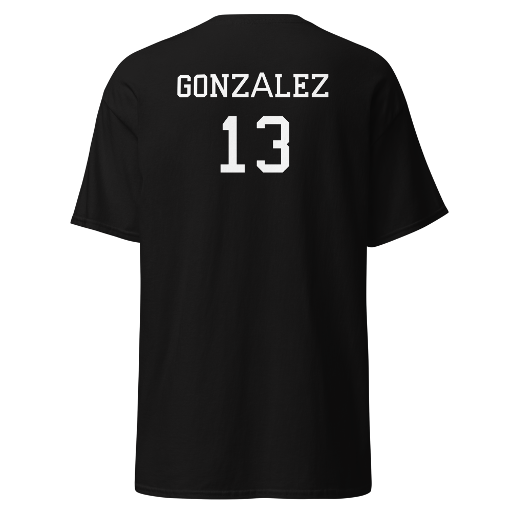 Pajaro Valley School Jacket Program- 2026 Player T-Shirt "GONZÁLEZ"