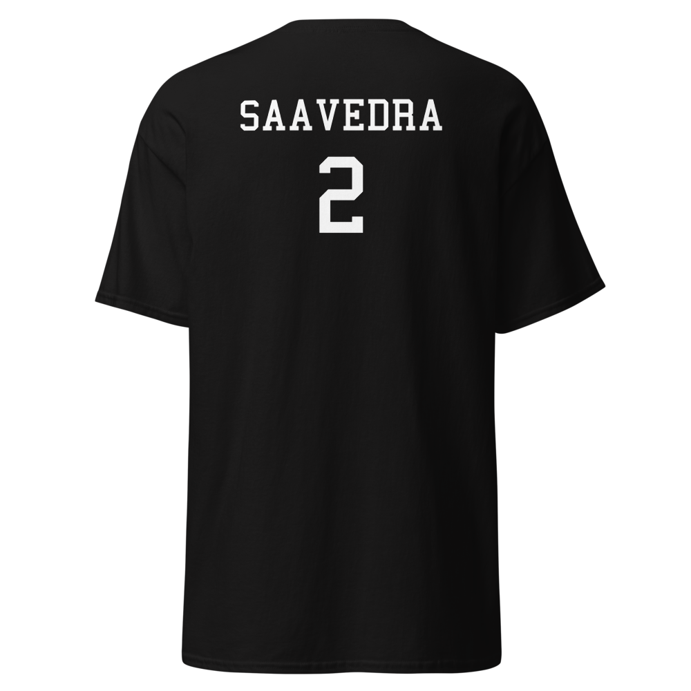 Pajaro Valley School Jacket Program- 2026 Player T-Shirt "SAAVEDRA"