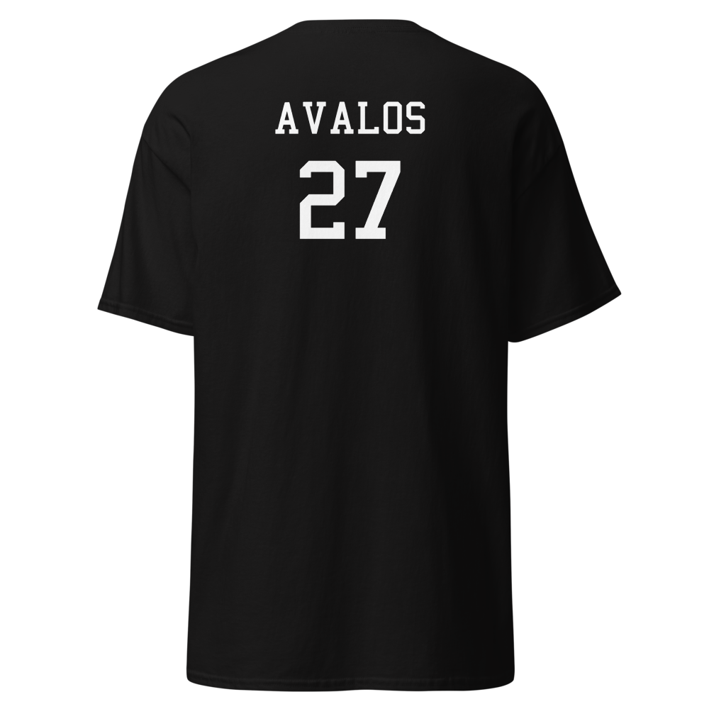 Pajaro Valley School Jacket Program- 2026 Player T-Shirt "AVALOS"