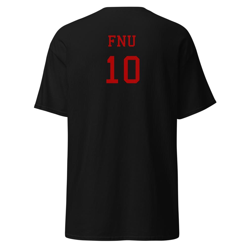 Mt. Pleasant High School Football '26 Player T-Shirt "FNU"