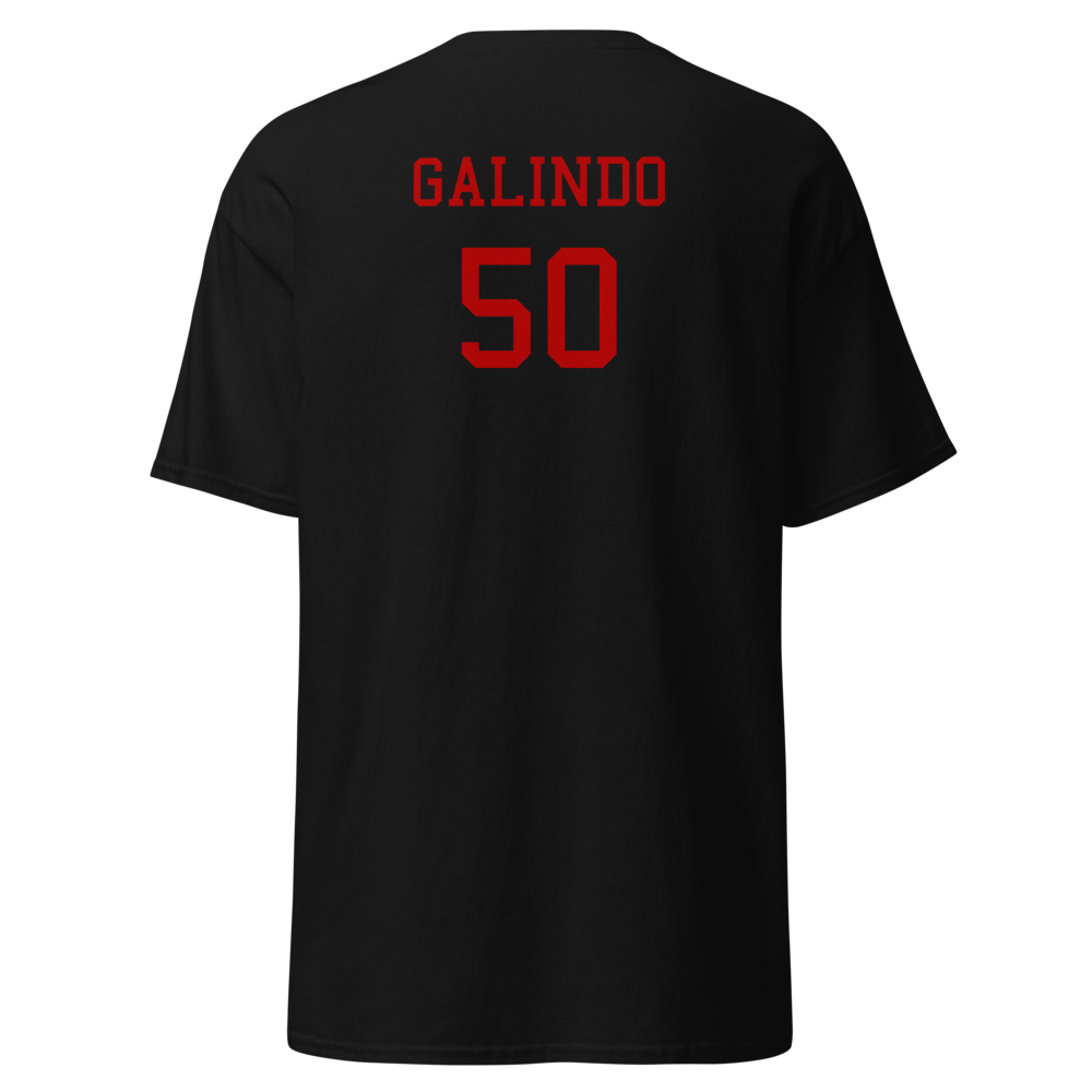 Mt. Pleasant High School Football '26 Player T-Shirt "GALINDO"
