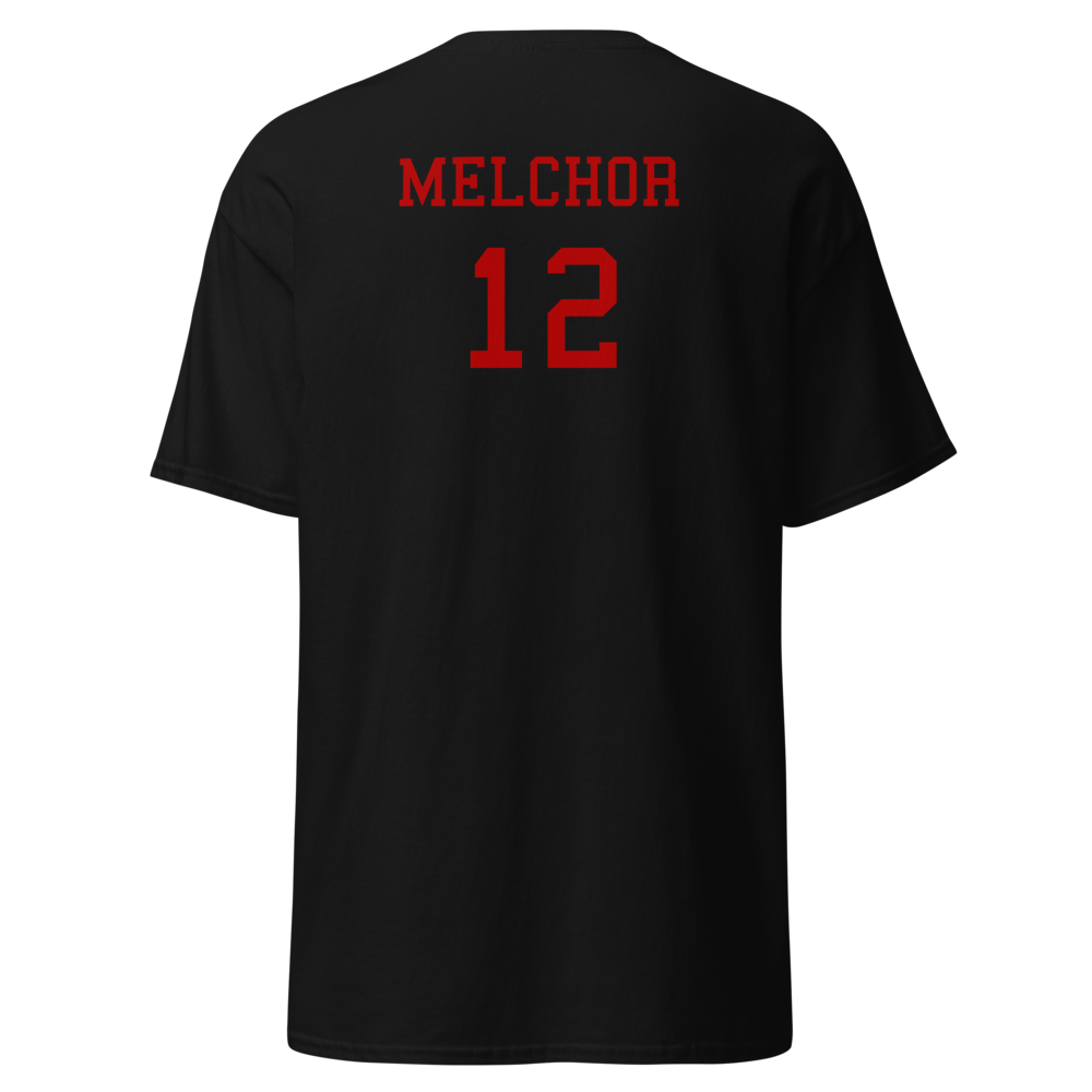 Mt. Pleasant High School Football '26 Player T-Shirt "MELCHOR"